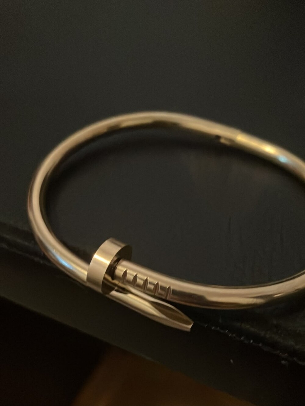 Gold Finish Nsil Bracelet